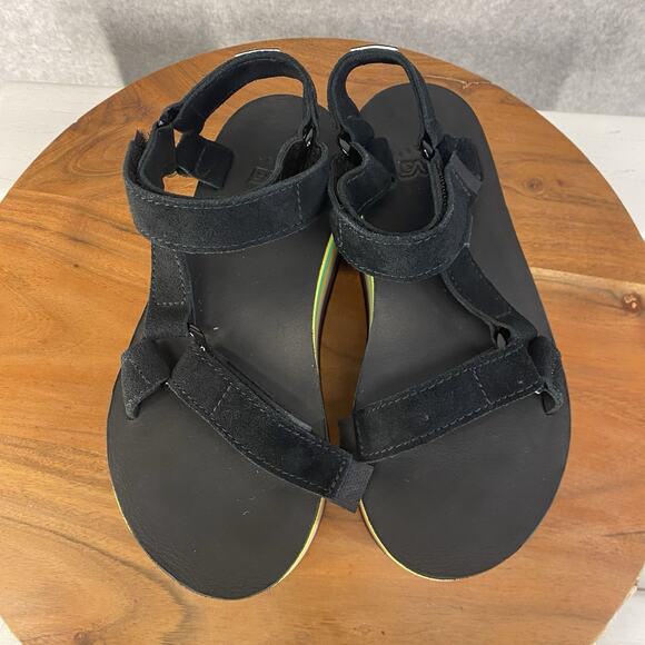 🌈 Teva x Opening Ceremony Womens 5 Rainbow Platform Sandals Unworn 🌈 - Picture 5 of 9